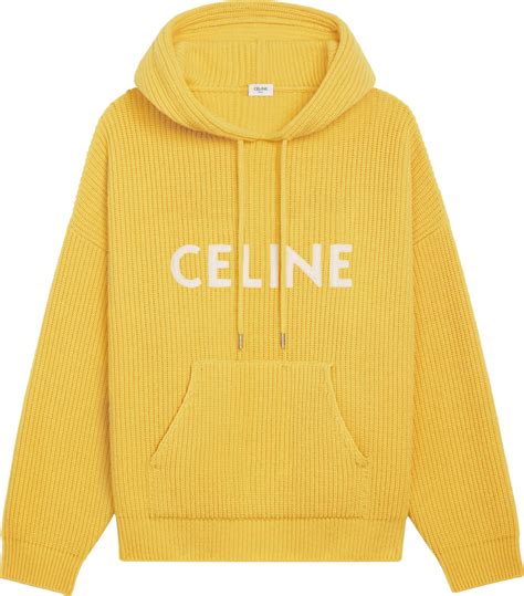 celine knit hoodie.